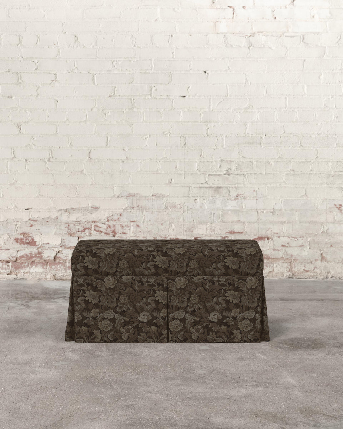 Constance Skirted Storage Bench