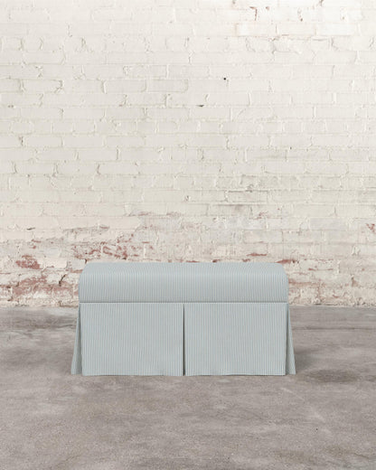 Constance Skirted Storage Bench