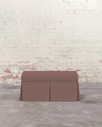 Constance Skirted Storage Bench