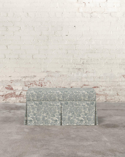 Constance Skirted Storage Bench