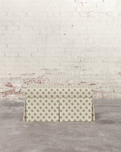 Constance Skirted Storage Bench
