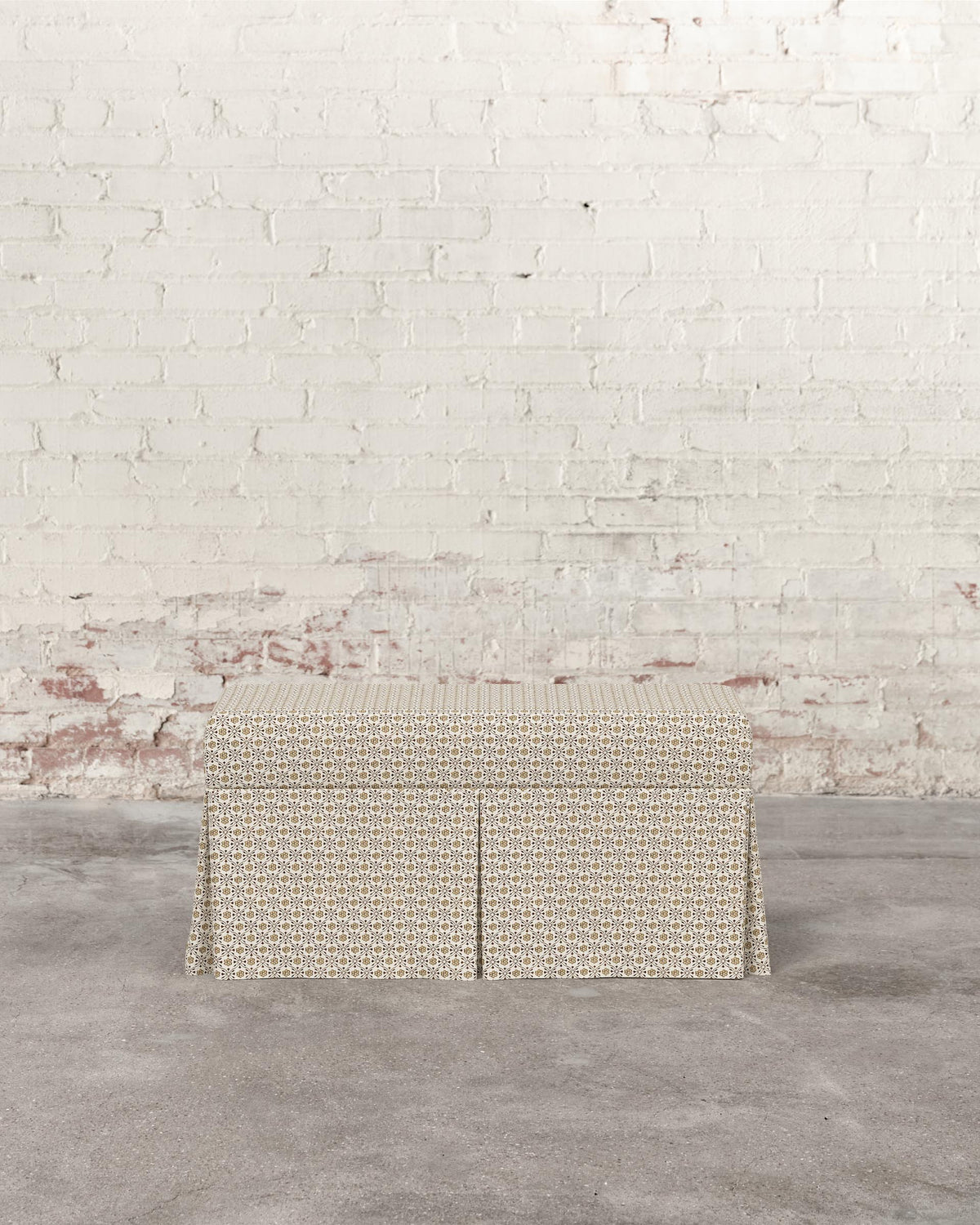 Constance Skirted Storage Bench