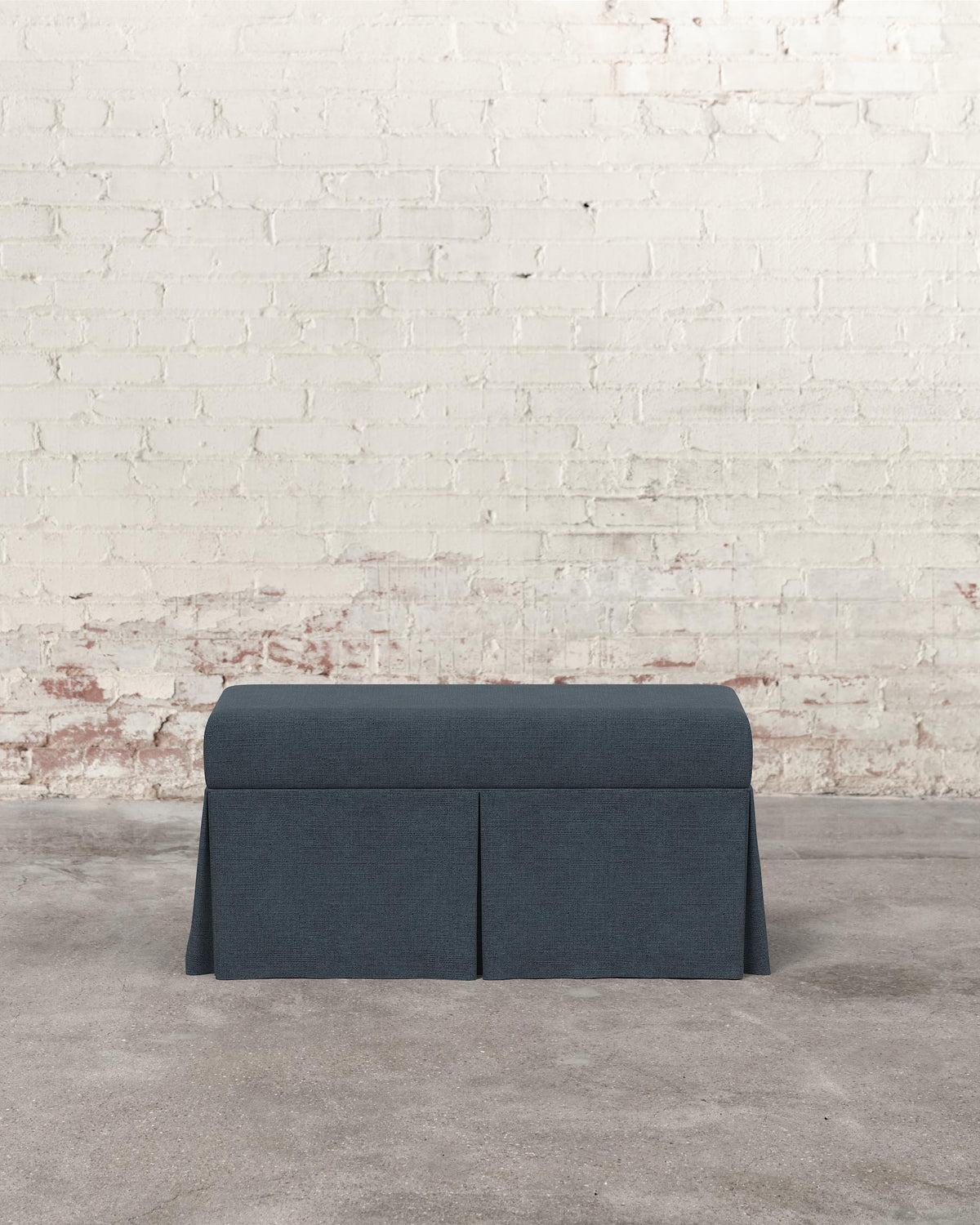 Constance Skirted Storage Bench