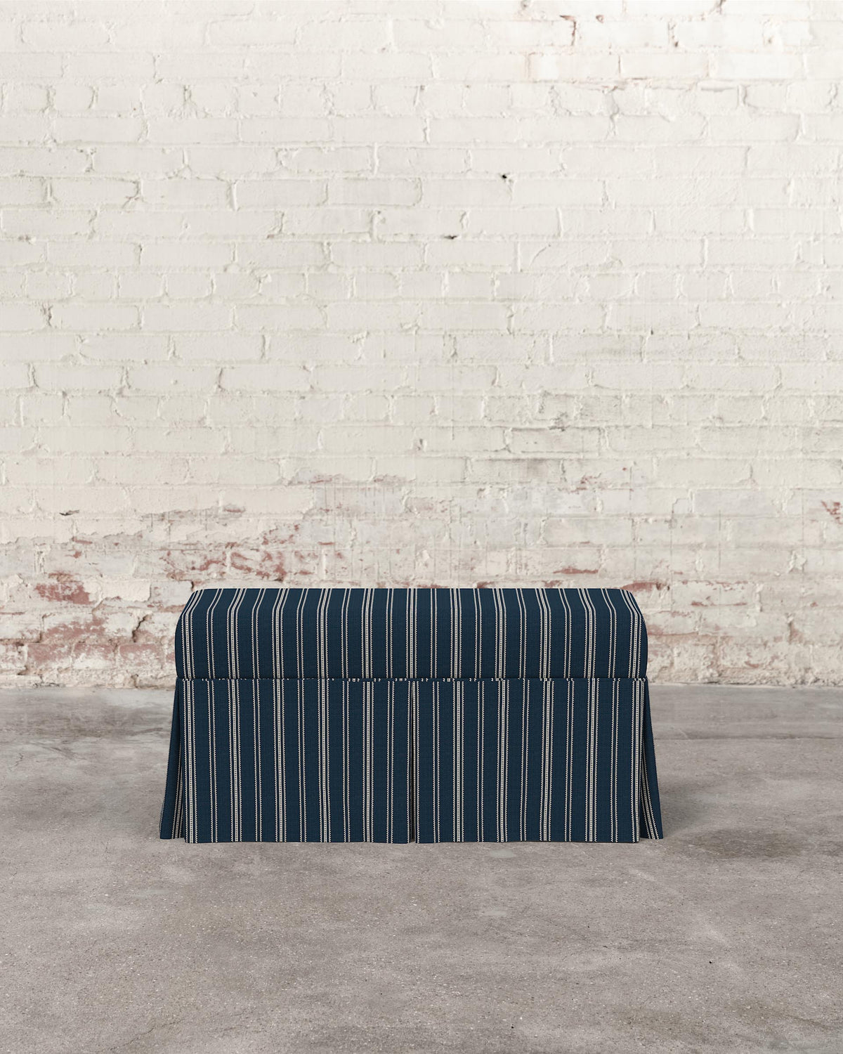 Constance Skirted Storage Bench