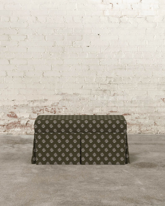 Constance Skirted Storage Bench