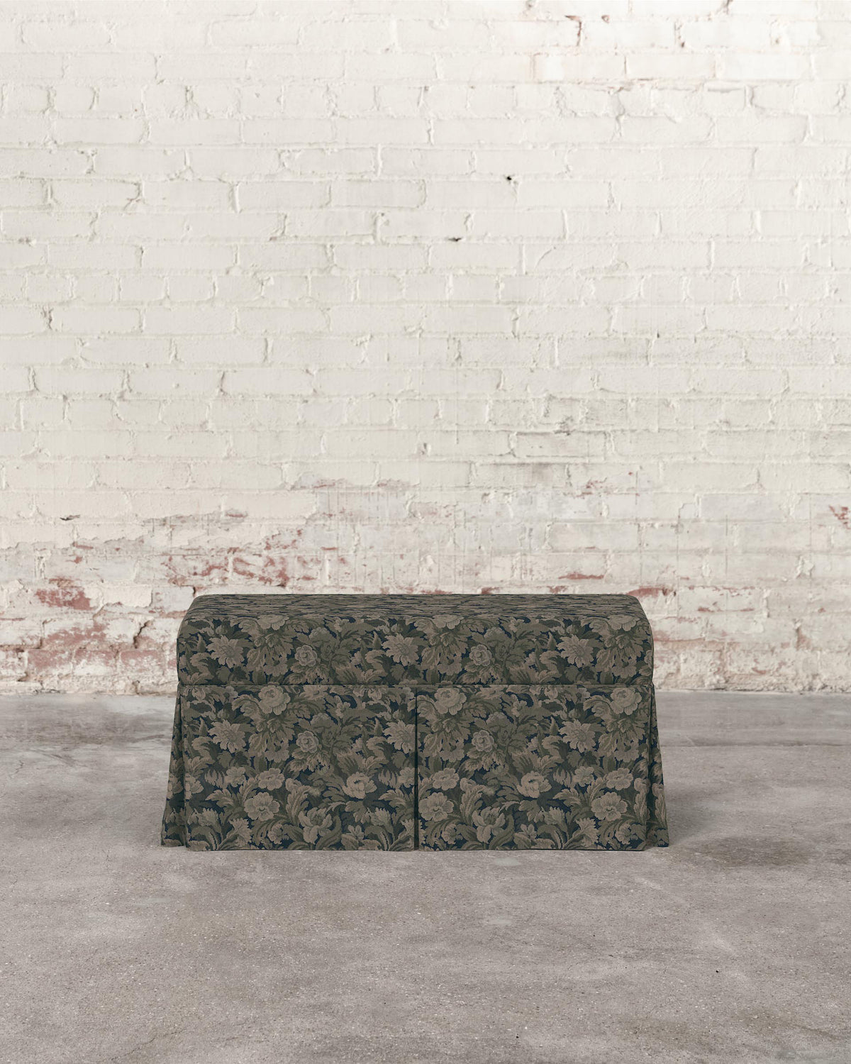 Constance Skirted Storage Bench