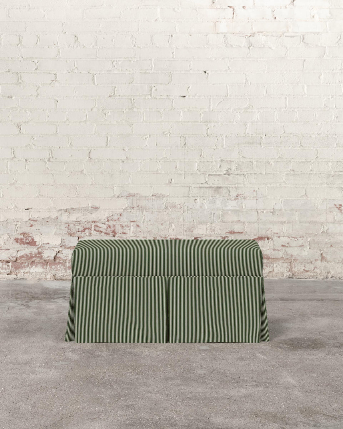 Constance Skirted Storage Bench