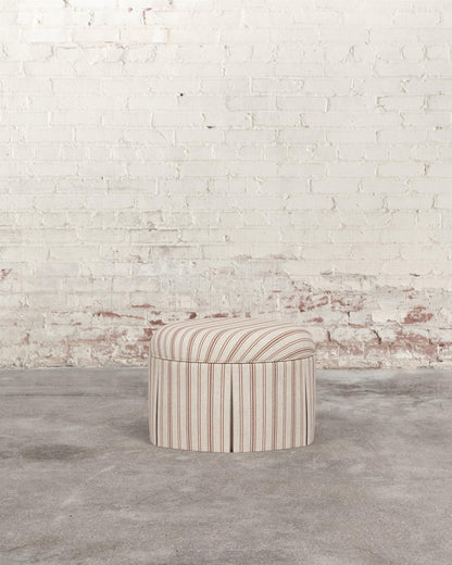 Constance Skirted Ottoman