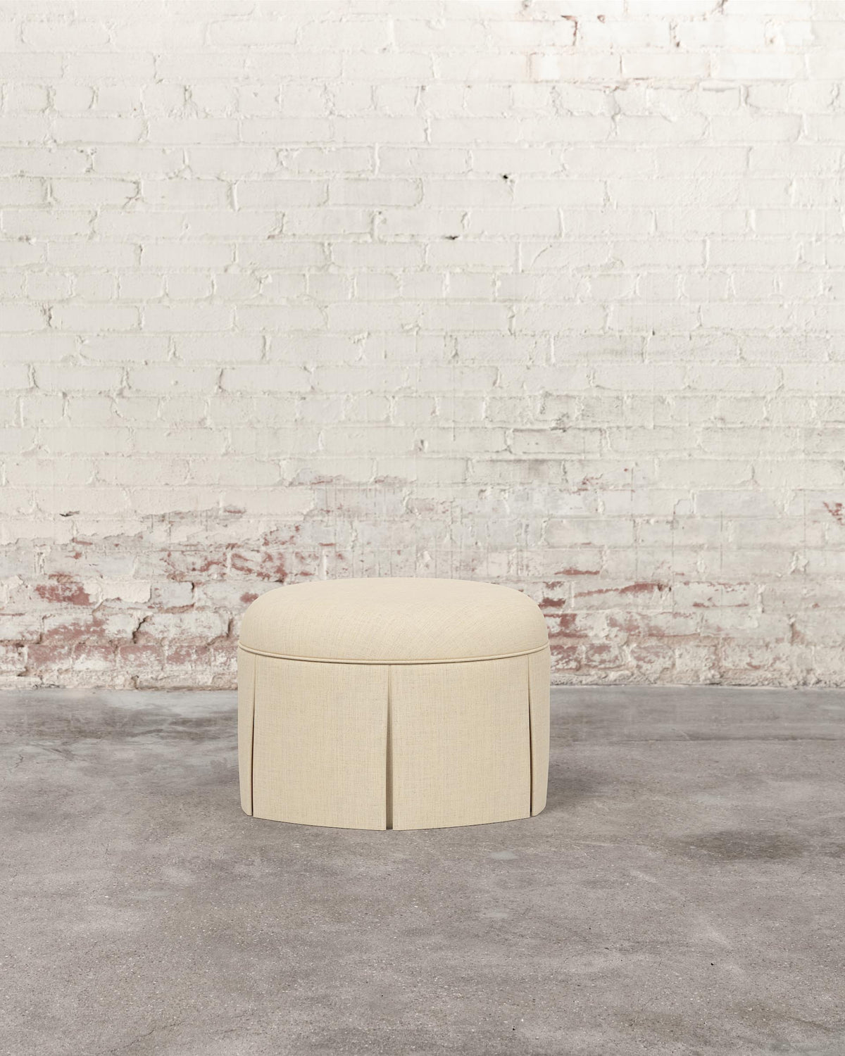 Constance Skirted Ottoman