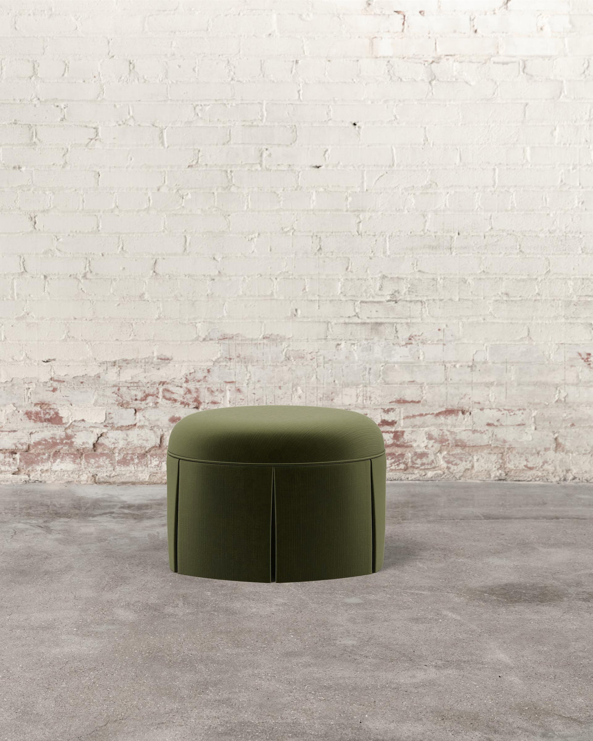 Constance Skirted Ottoman