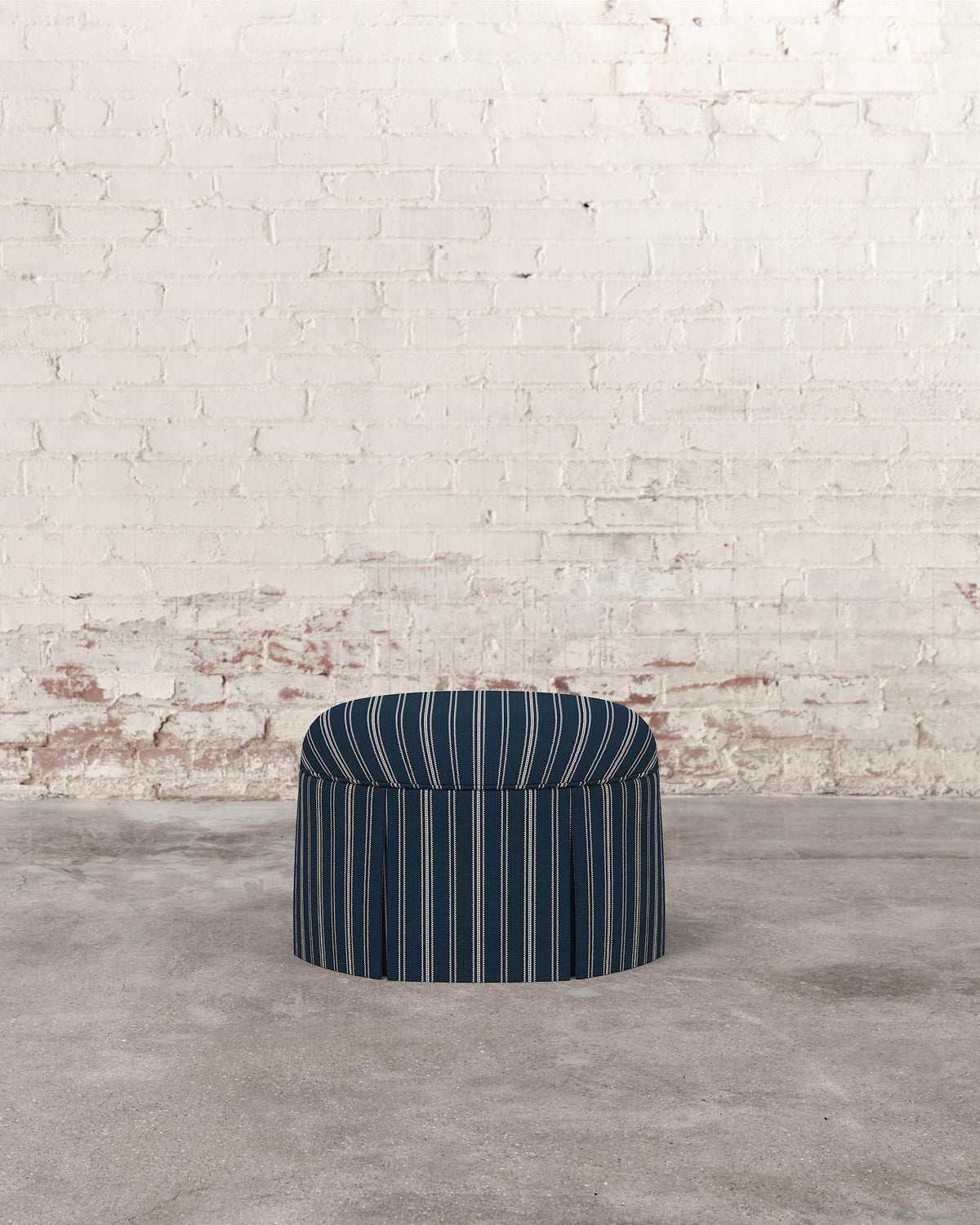 Constance Skirted Ottoman