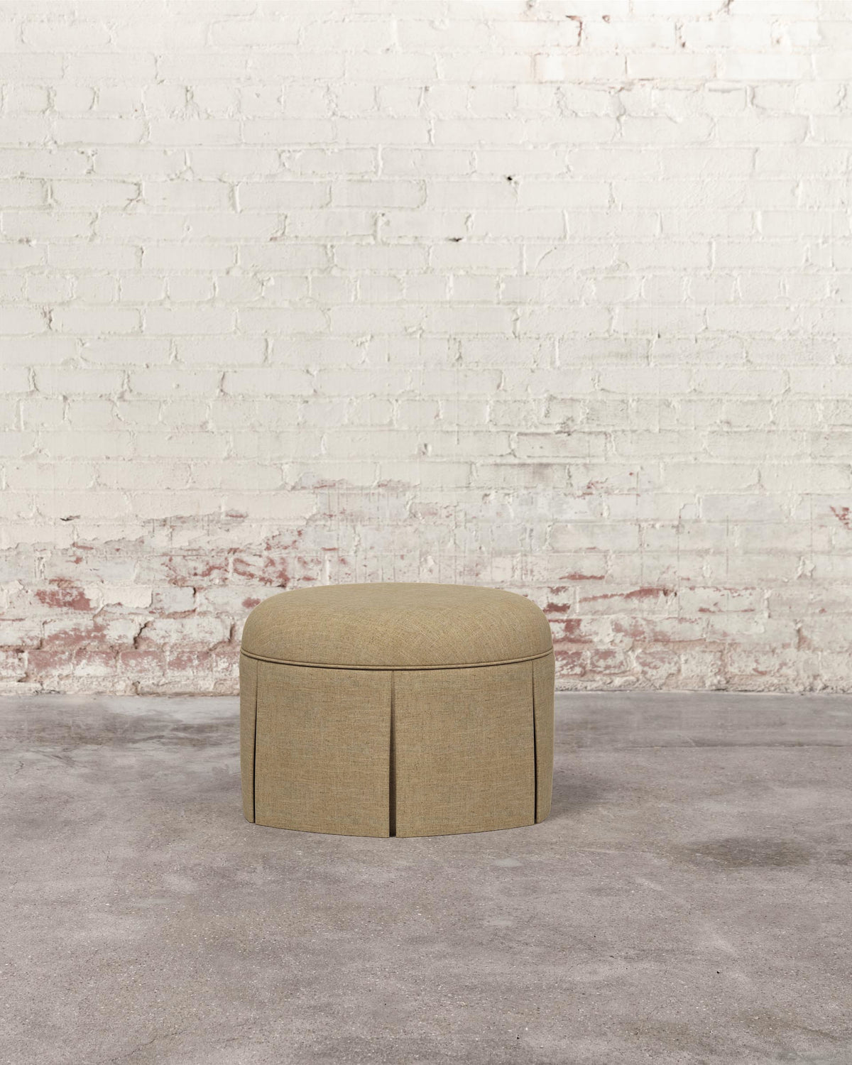 Constance Skirted Ottoman