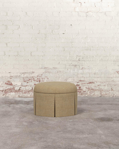 Constance Skirted Ottoman