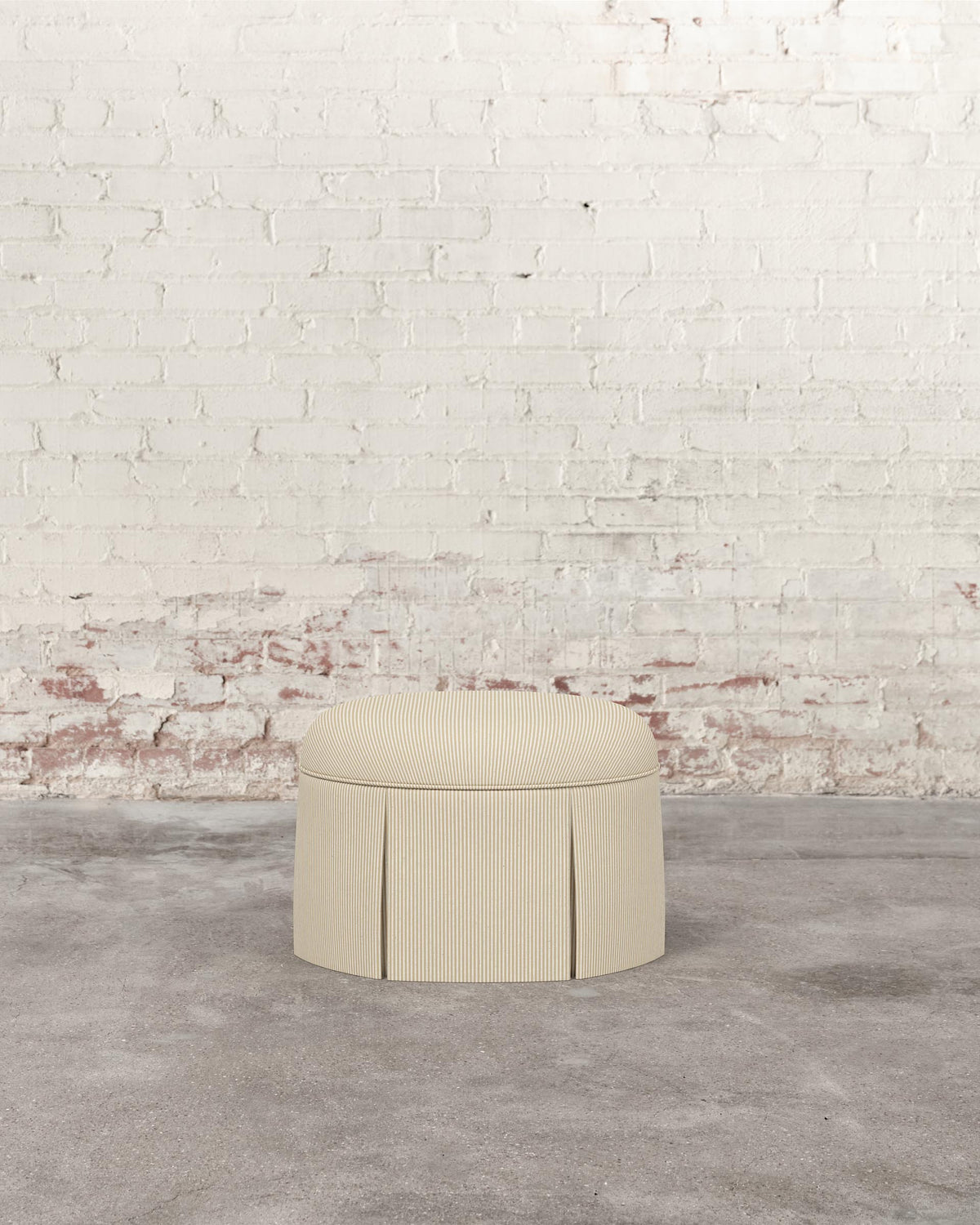 Constance Skirted Ottoman