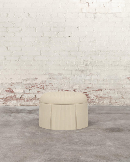 Constance Skirted Ottoman