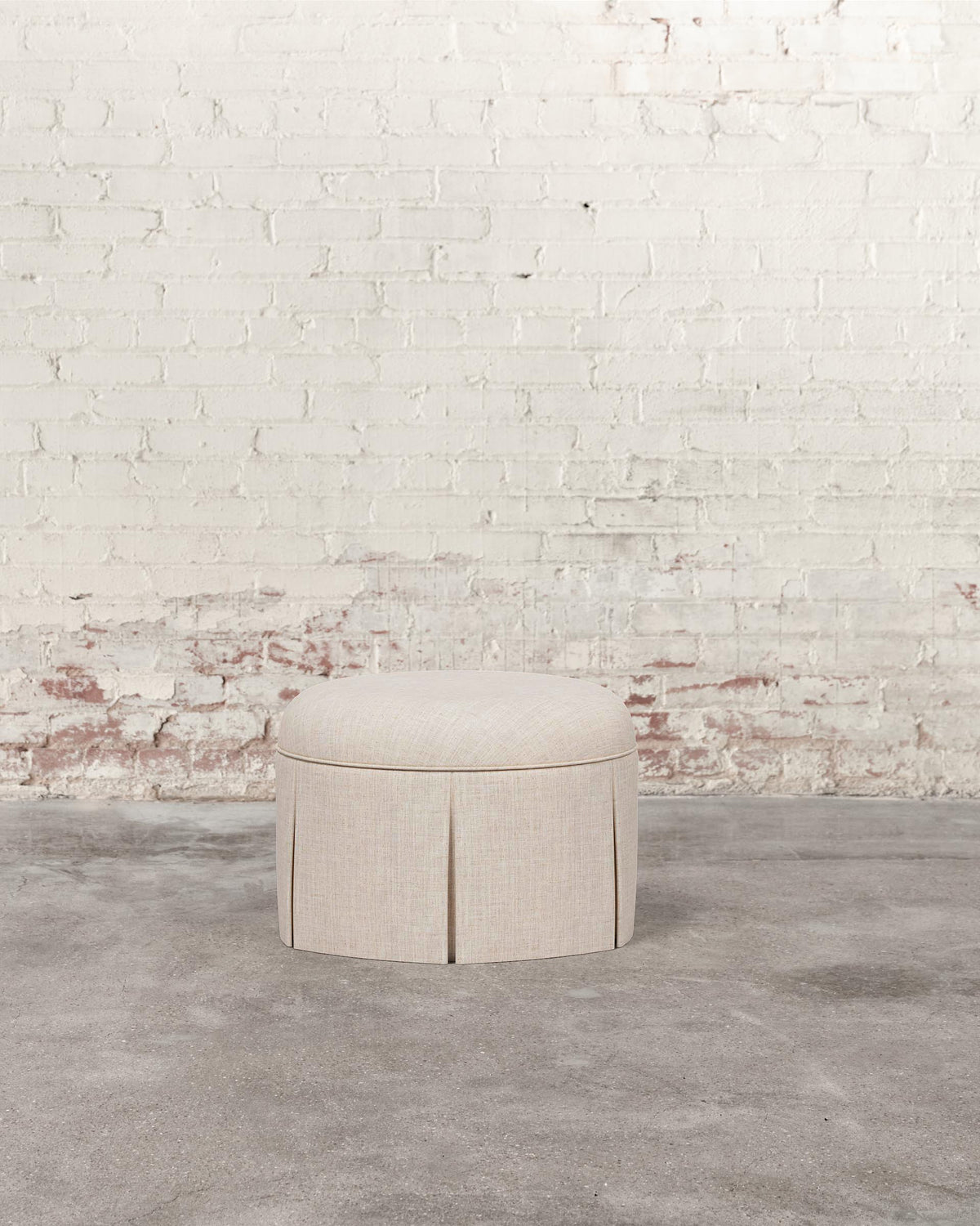 Constance Skirted Ottoman