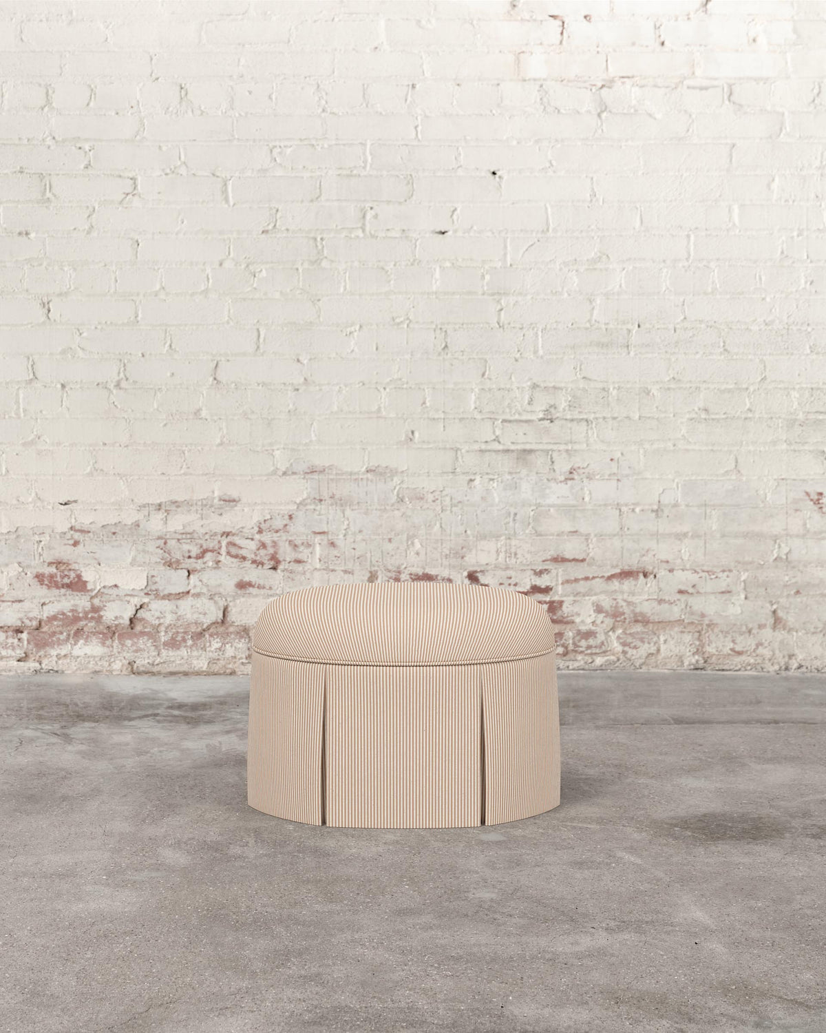 Constance Skirted Ottoman
