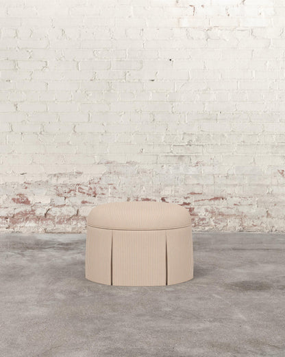 Constance Skirted Ottoman