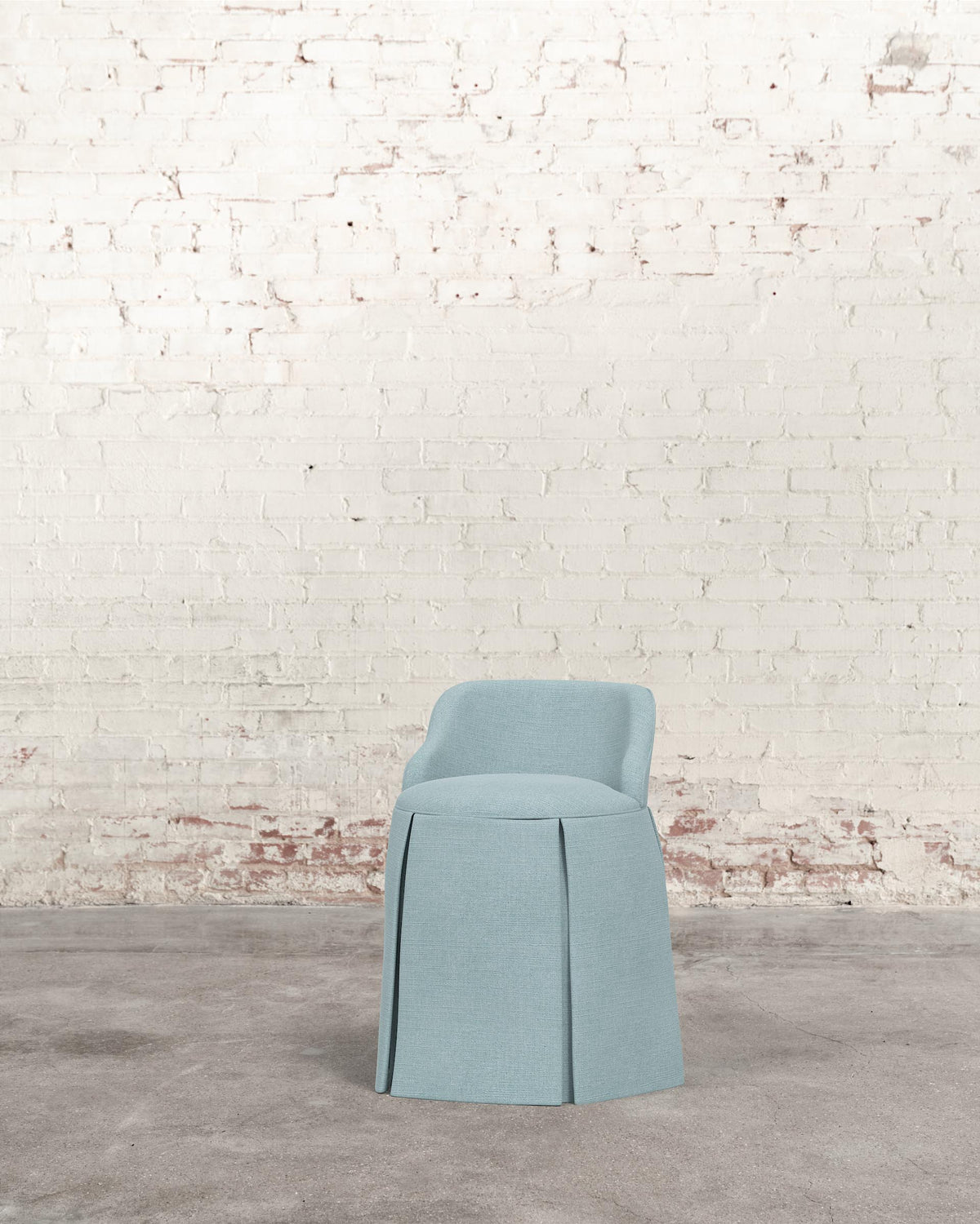 Constance Skirted Vanity Chair