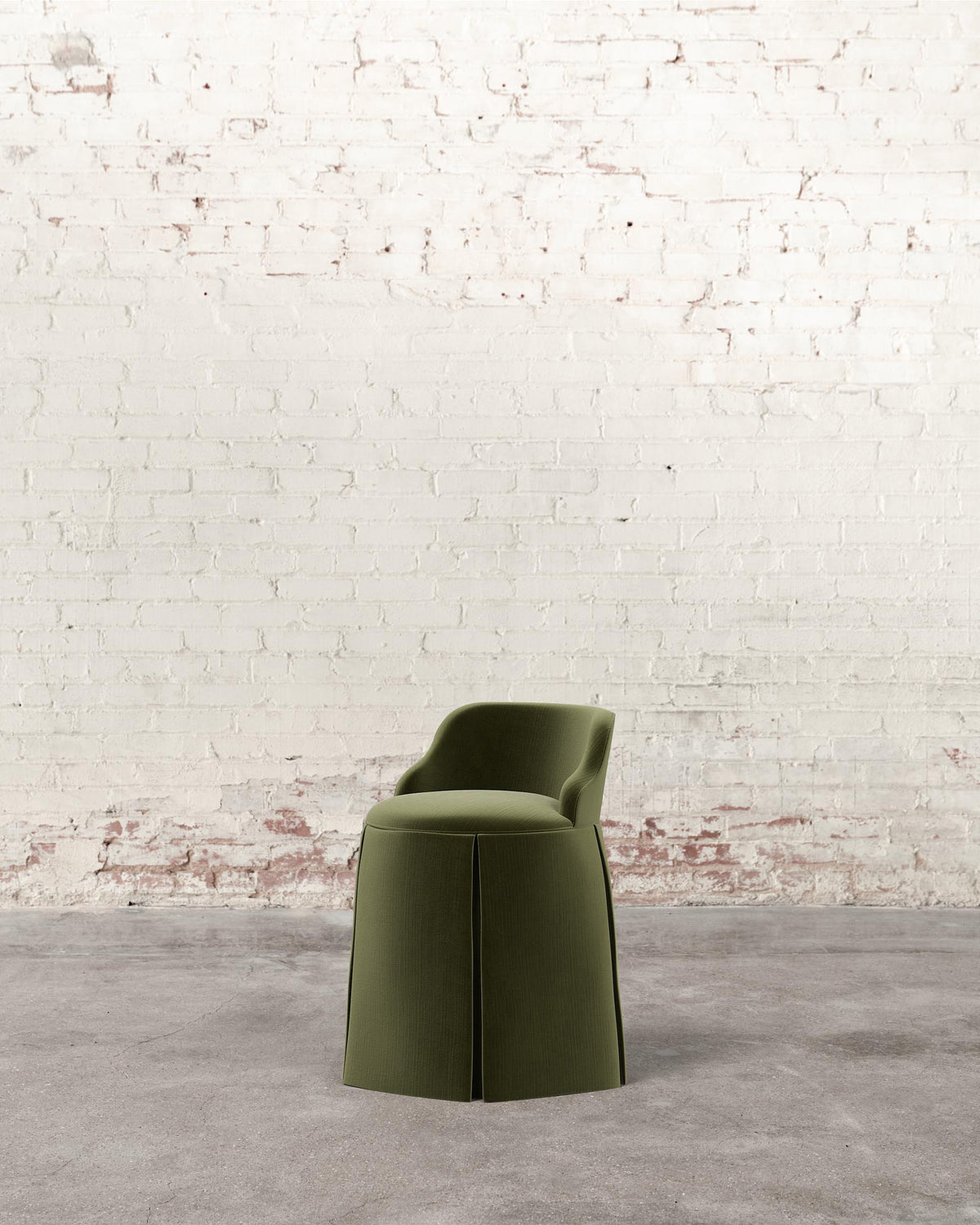 Constance Skirted Vanity Chair