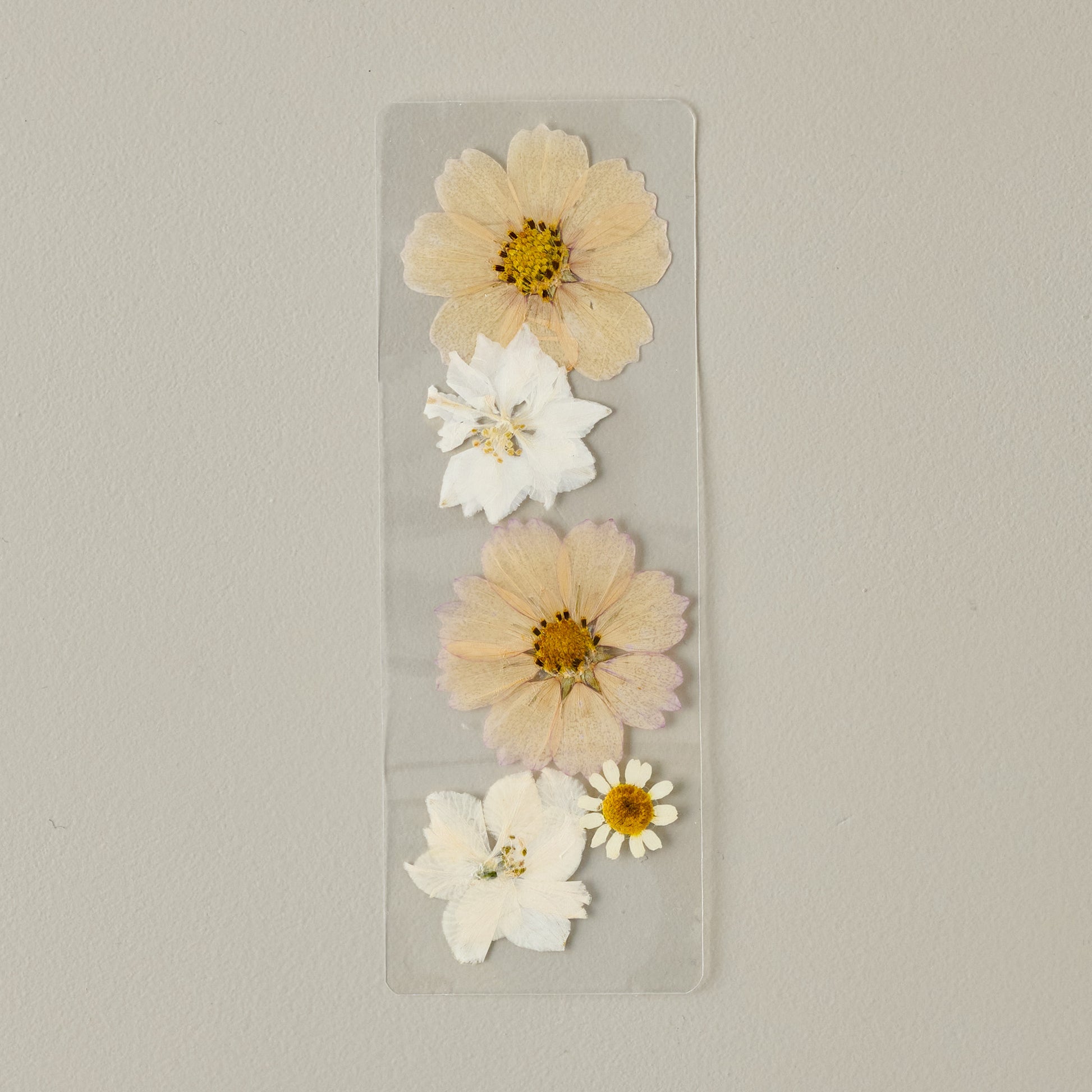 Daisy and Cosmo Pressed Floral Bookmark