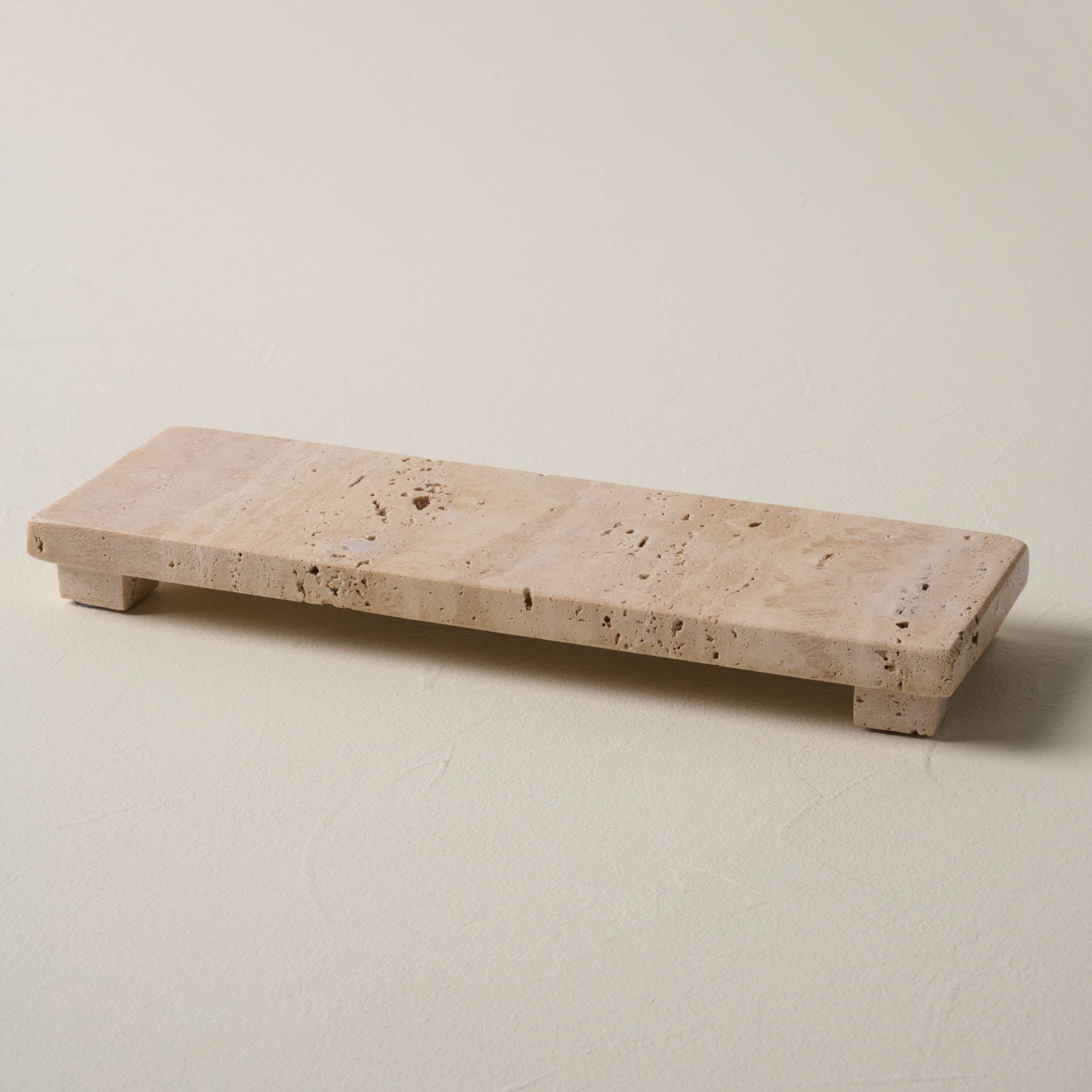 Travertine Vanity Riser