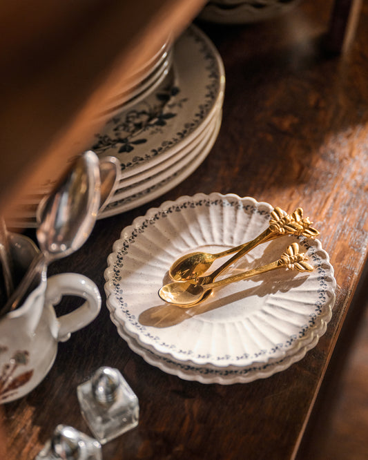 Brass Bee Spoons