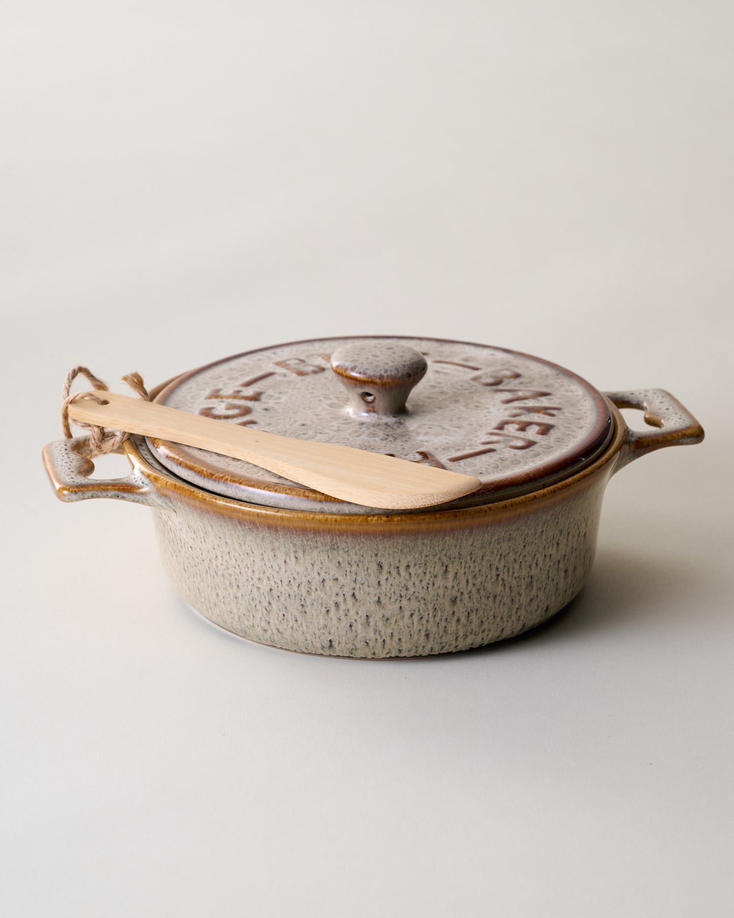 Stoneware Brie Baker