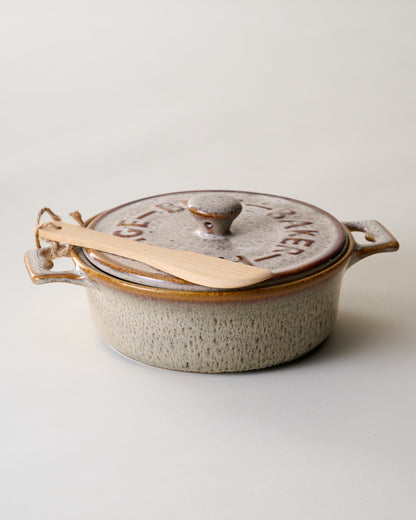 Stoneware Brie Baker