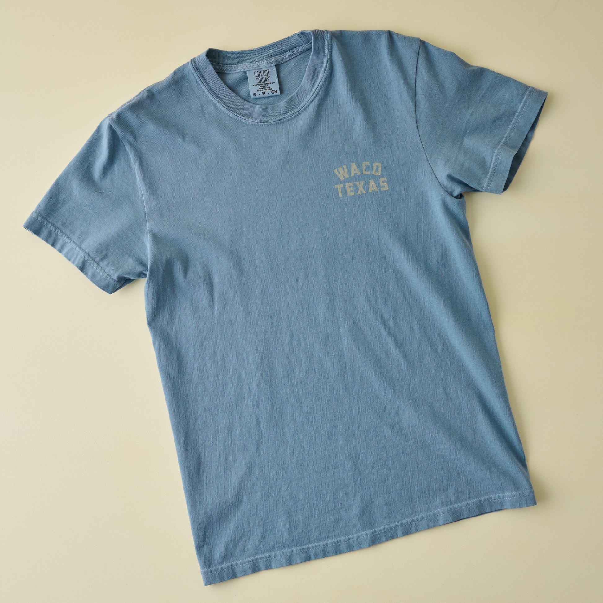 Dusty Boots Ice Blue Short Sleeve Shirt