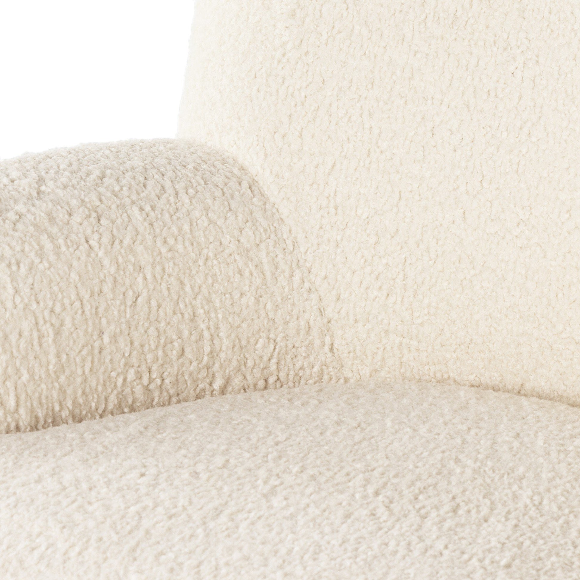 Almond Ruby Chair seat up close