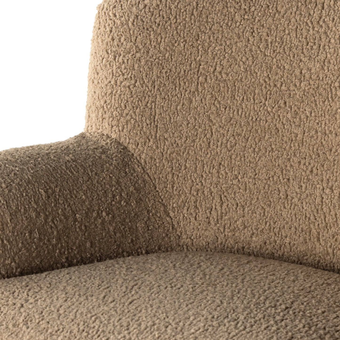 Camel Ruby Chair seat up close