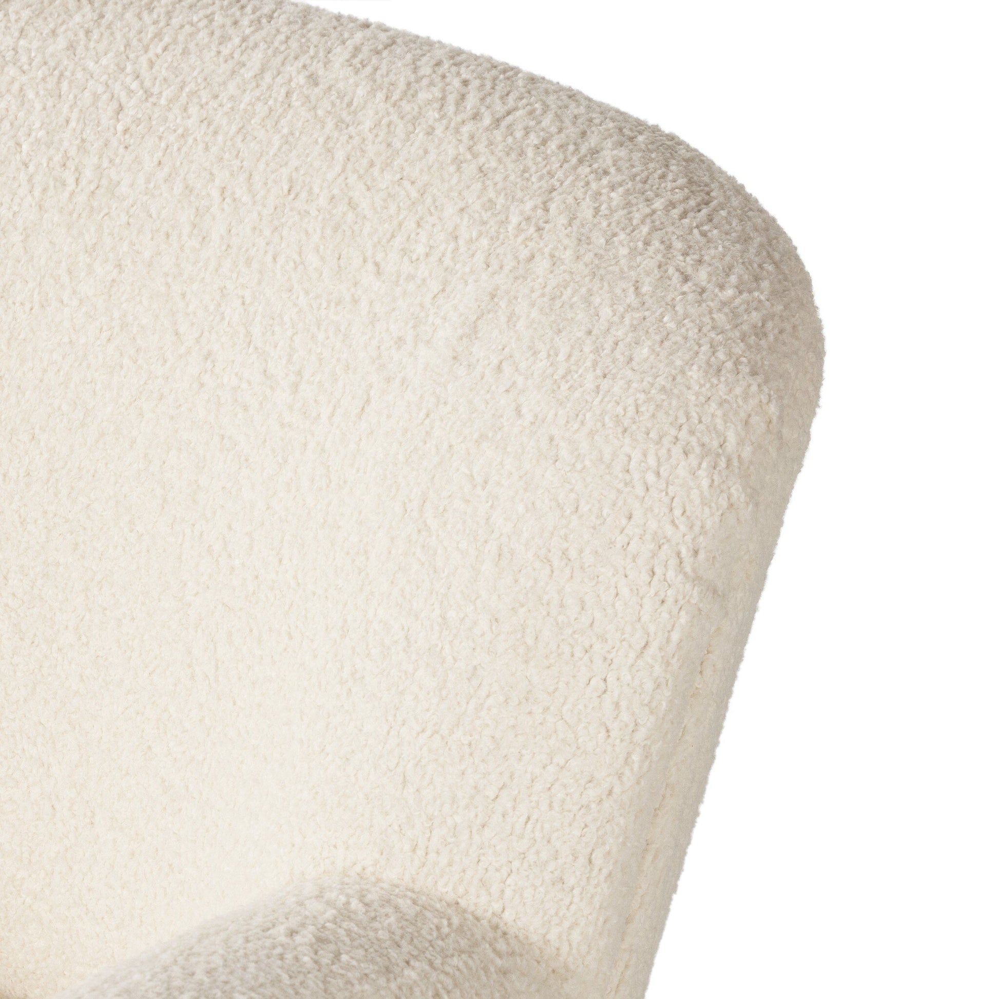 Almond Ruby Chair seatbaack up close