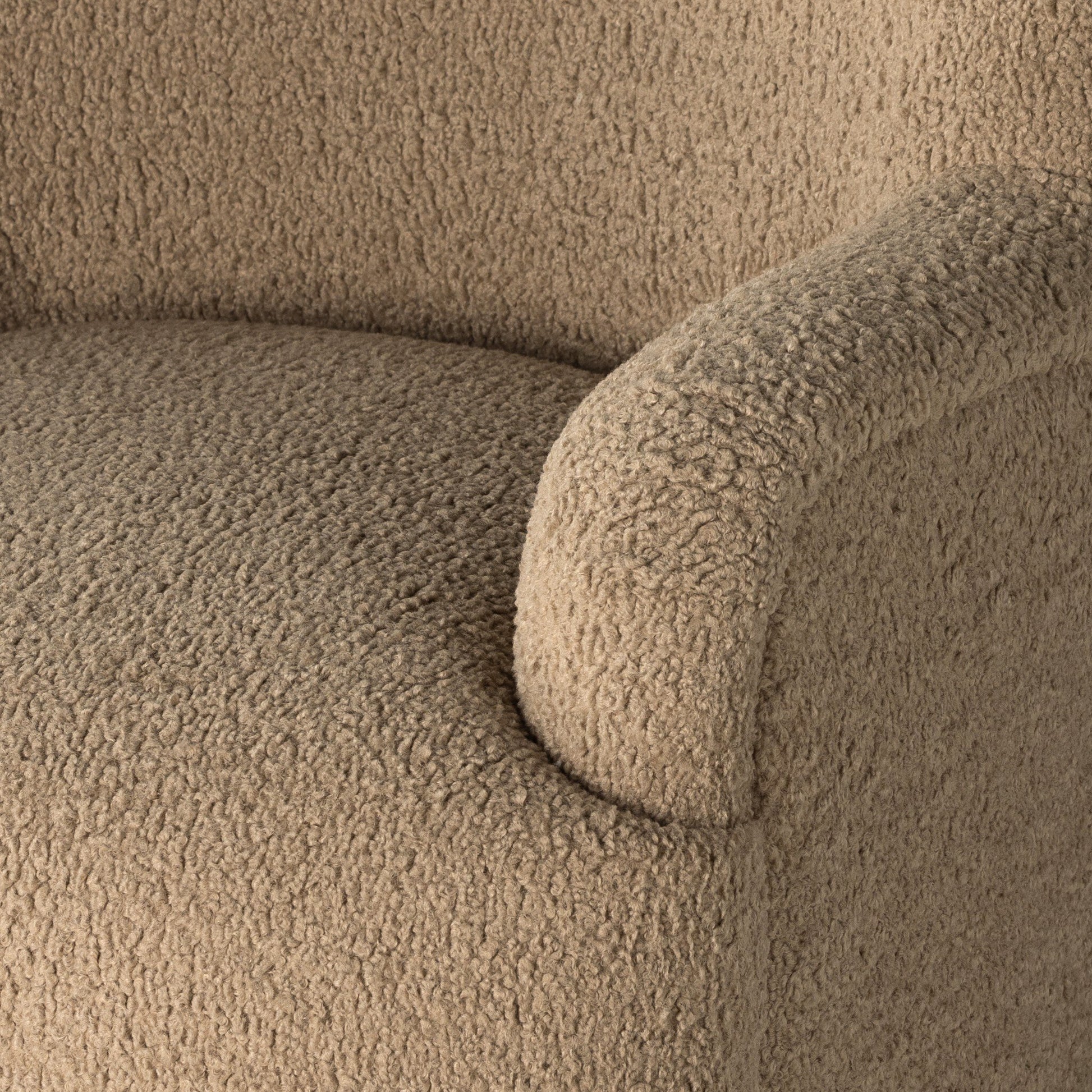 Camel Ruby Chair seat up close