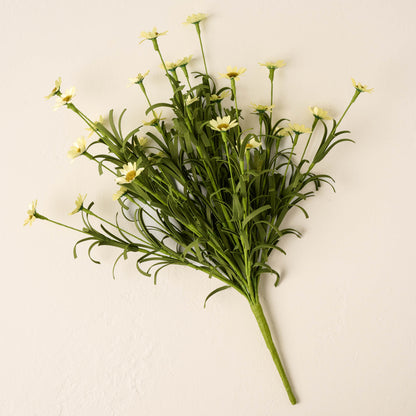 faux yellow daisy floral bouquet
