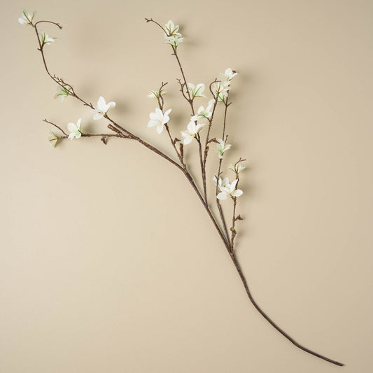 White Magnolia Bloom Spray