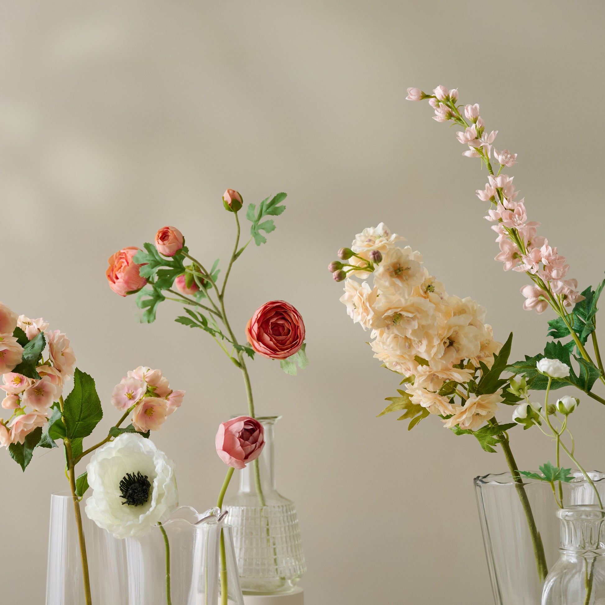 Floral Stems with Larkspur Stem (Peach) featured