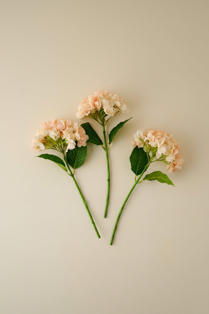 Real Touch Hydrangea Bundle – Magnolia