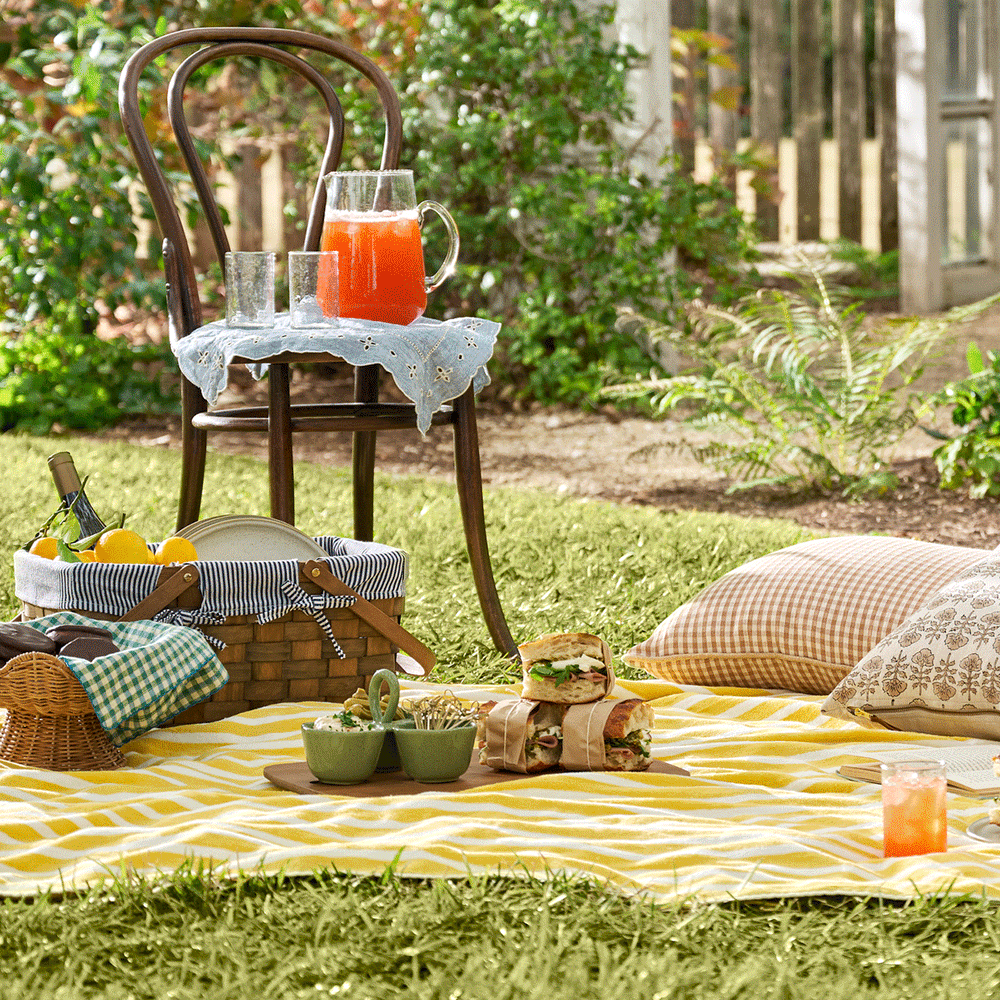 Introducing: The Summer Picnic Collection.  Shop Now.