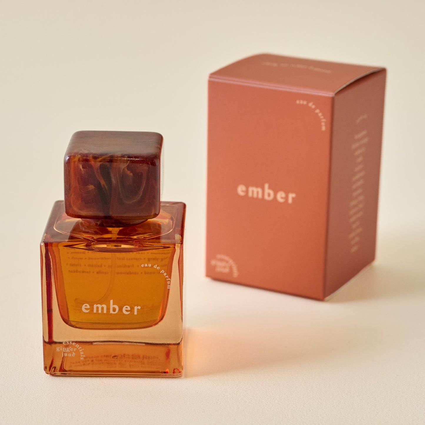 Ginger June Ember EDP 50ml shown with box
