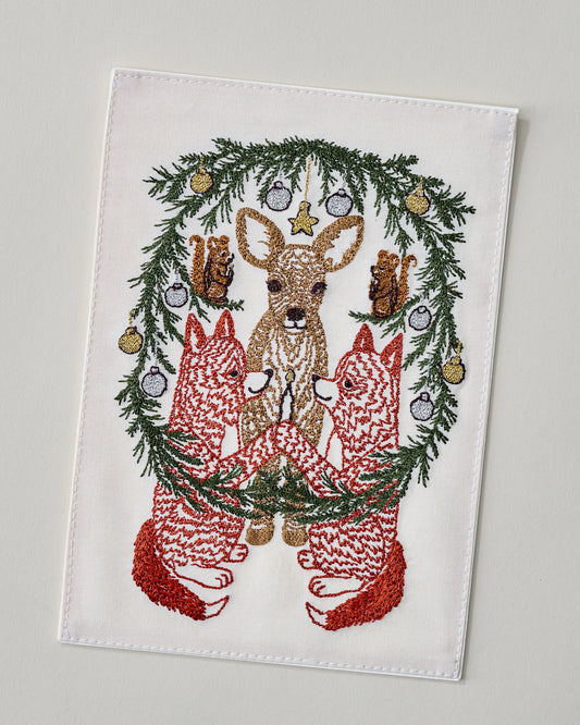 Embroidered Togetherness Card