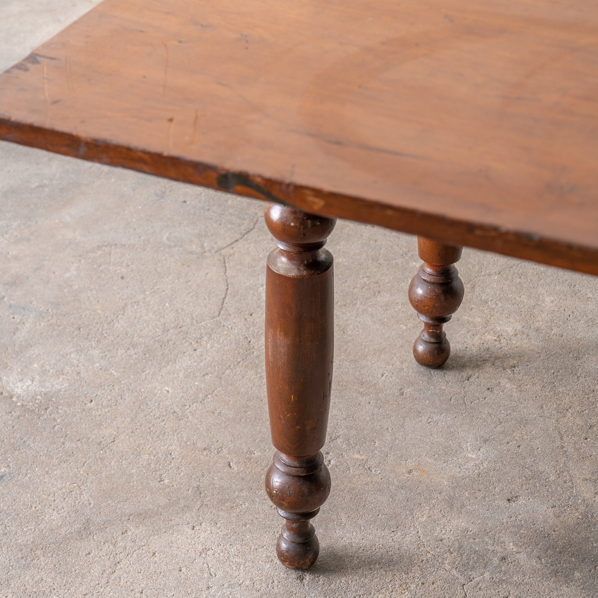 Antique Primitive Drop Leaf Table Circa 1830 legs and tabletop