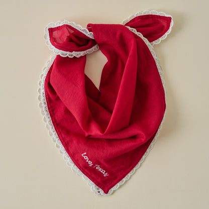 Love Texas Embroidered Bandana