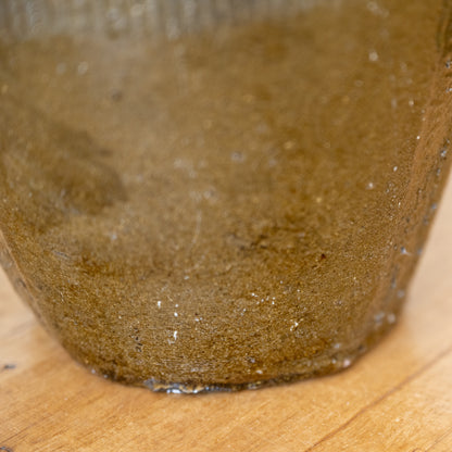 Galena Found Clay Jar close up of bottom of jar