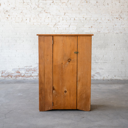 Early American Wooden Cupboard