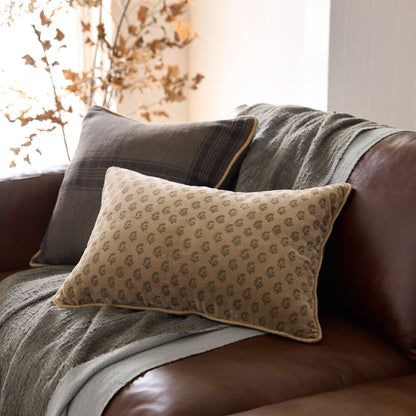 Vintage Plaid Pillow and Throw Bundle