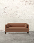 Francis 71" Sofa with Brass Casters