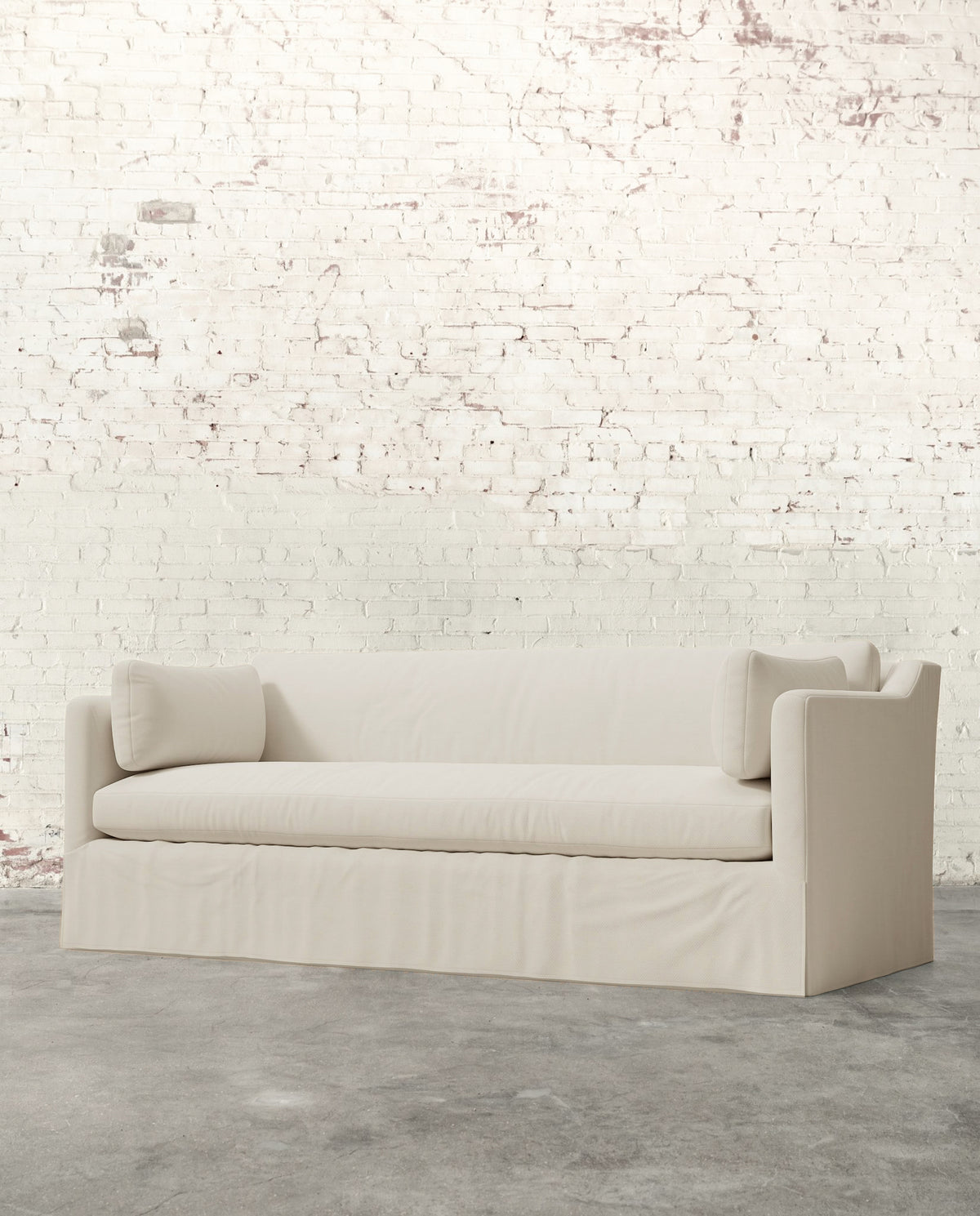 Francis 90" Slipcovered Sofa