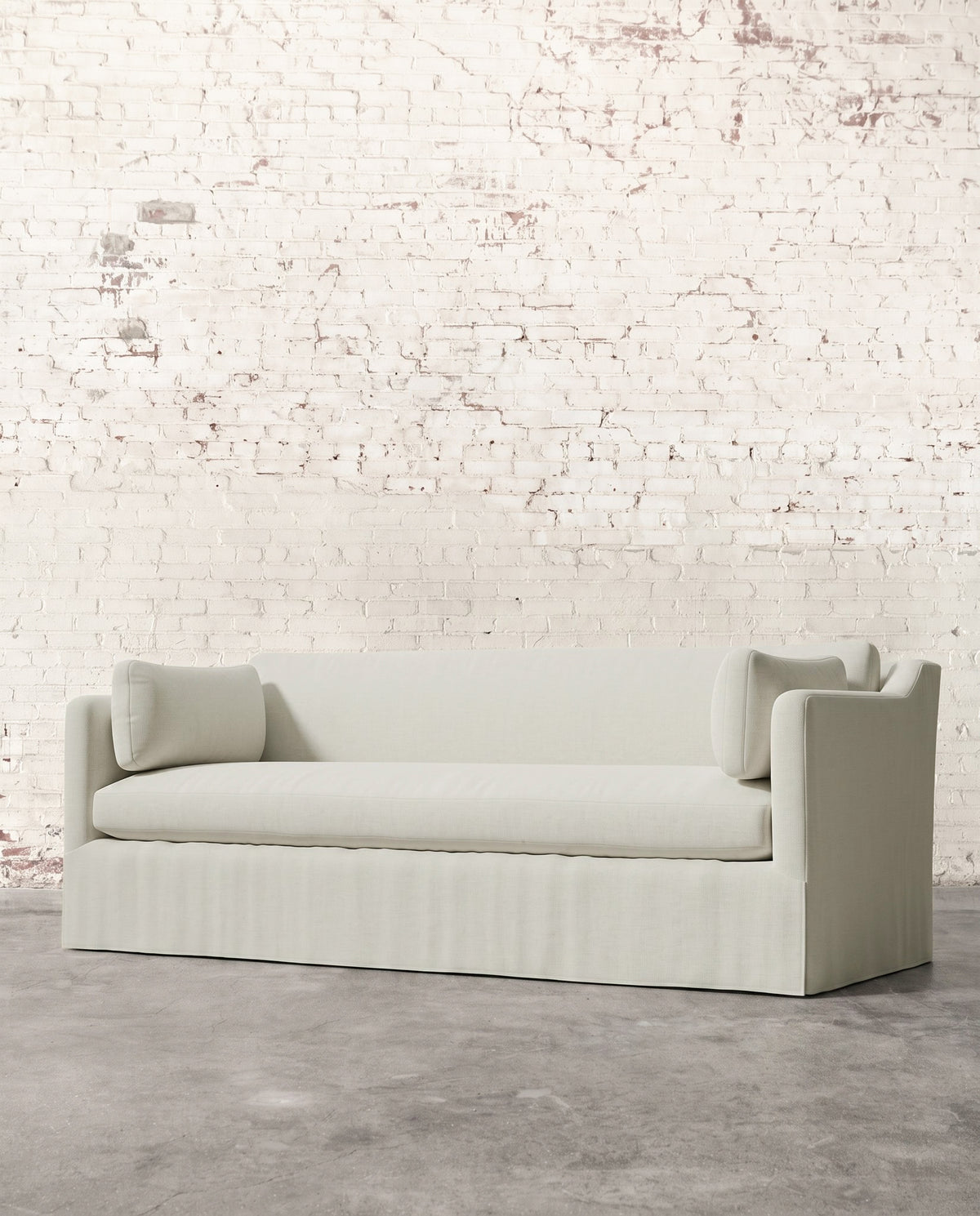 Francis 90" Slipcovered Sofa
