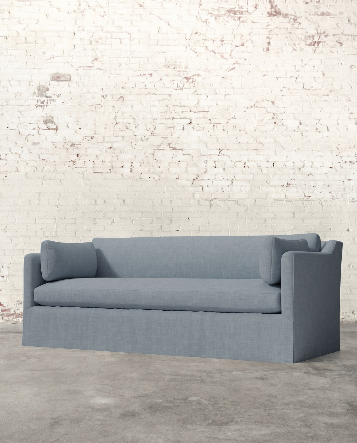 Francis 90" Slipcovered Sofa